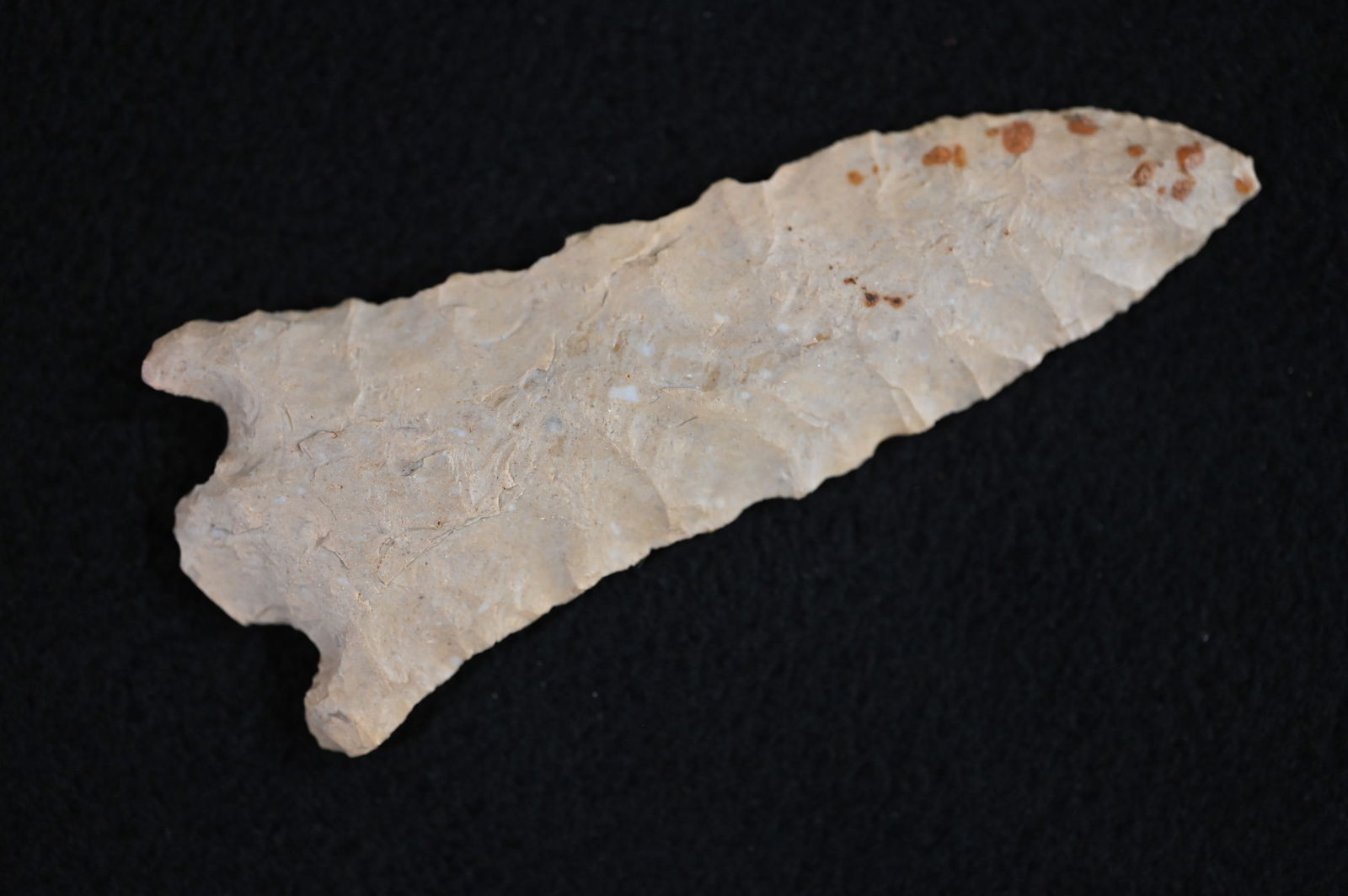 3 13/16" Eva Found in Benton Co. Tennessee Ex: Walt McIntyre Collection. (1 of 4)