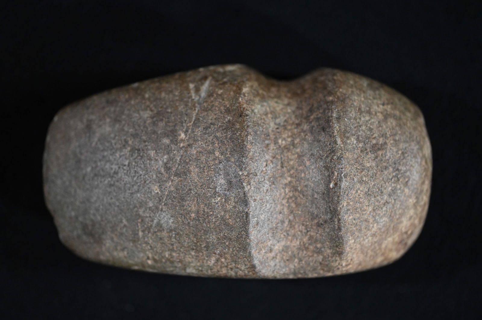 4 9/16" Green Hardstone 3/4 Groove Axe Found in Greene Co. Illinois. (1 of 8)