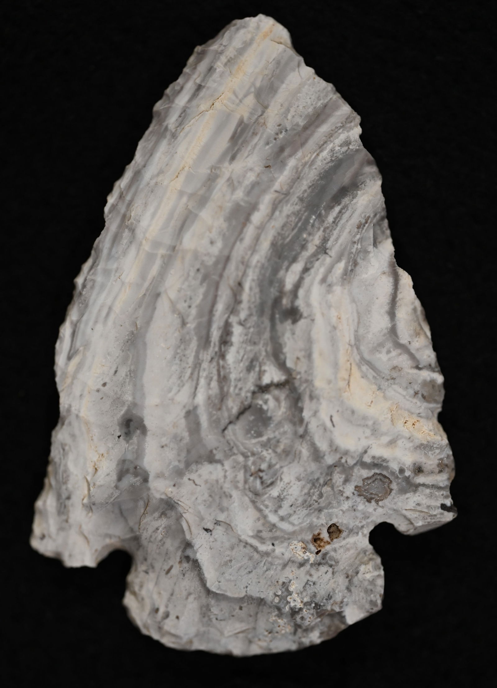 2 5/8" Colorful Hopewell Arrowhead Found in Morgan Co. Missouri Ex: Steve Lee Collection made our of (1 of 4)