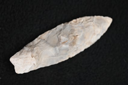 3 1/8" Nebo Hill Arrowhead Found in Miller Co. Missouri.