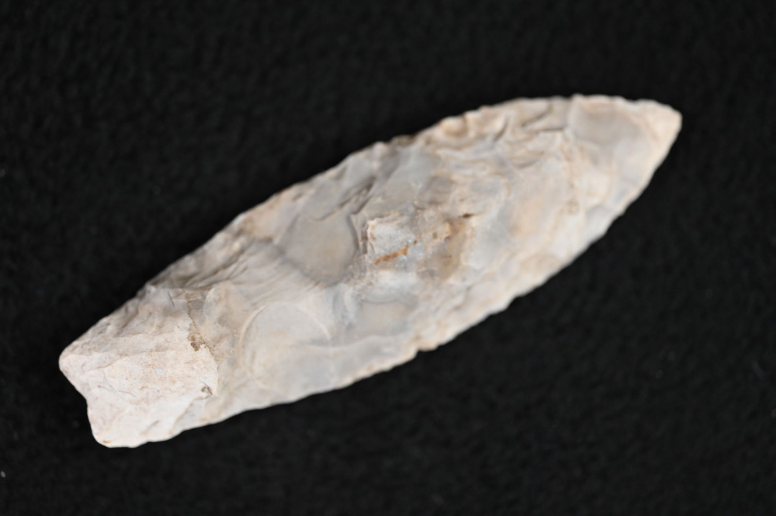 3 1/8" Nebo Hill Arrowhead Found in Miller Co. Missouri. (1 of 5)
