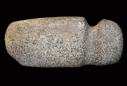 6 3/4" Iowa Slant Groove Axe found in Lee County, Iowa