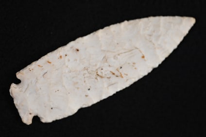 3 3/8" Cache River / Howard County Arrowhead Found in Cass Co. Illinois. Comes with Motley & Berner