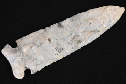 4 1/8" Graham Cave Sulivan Co. Missouri, Keele COA, Ex: Larry Underwood, Marty Brown, Ryan Leach