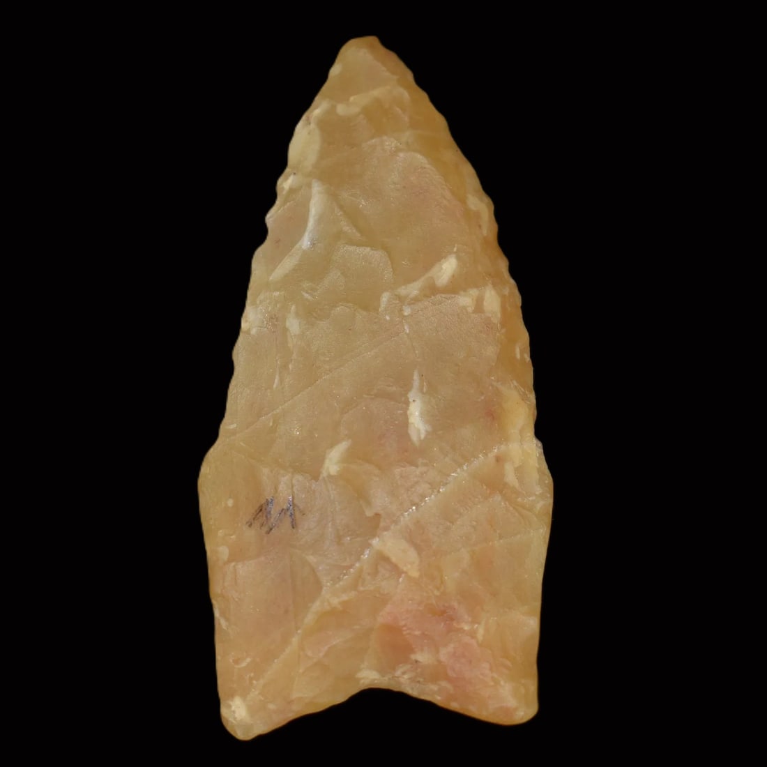 2 1/8" Semi Translucent Novaculite Dalton w/ Jerry Dickey COA (1 of 9)