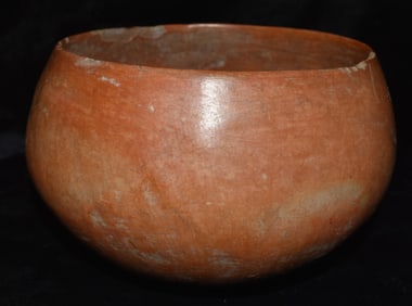 Pre-Columbian Mayan Pottery Bowl 300 BC Positive Oxygen Plumbate