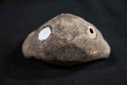 Pre-Columbian Bird Effigy Figure Rim Section from a large pot.
