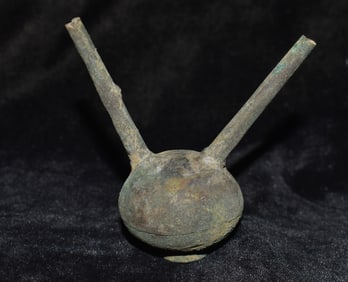 Pre-Columbian Copper Lambayeque Copper Vessel