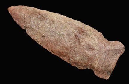 2 5/8" Colorful Osceola Arrowhead found in Lee County, Iowa