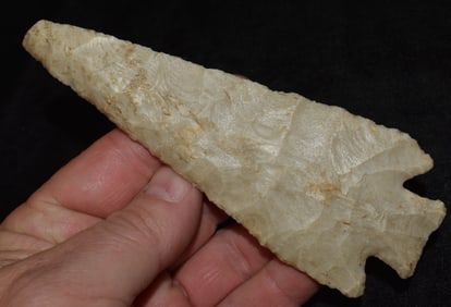 5 1/2" Hardin found in Lewis County, Missouri Ex Herb Mangold Collection w/ COA
