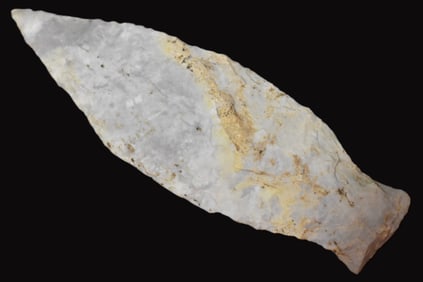 Large 4 3/8" Table Rock Blade found by Allen Cornwall in Saline County, Missouri