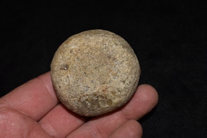 2" Miniature Quartz Discoidal found in Brown County, Illinois