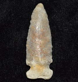 1 7/8" Robinson Arrowhead found in Lee County, Iowa