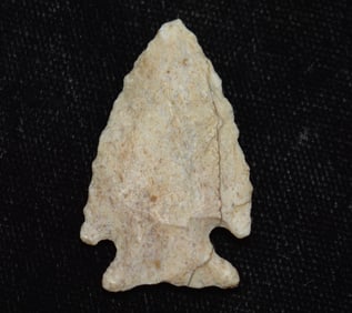 3" Hematite Celt found in Pettit County w/ Keele COA Ex: Roy Hathcock Collection.