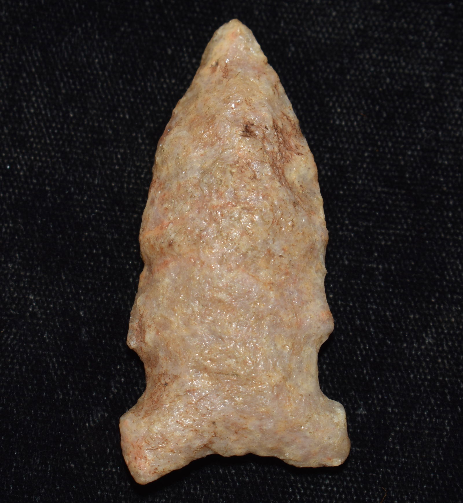 2 1/16" Sugar Quartz Graham Cave found in Lee County, Iowa by Gary Dinwiddie (1 of 9)