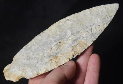 Phenomenal 7 3/16" Early Ovoid Blade found in Lincoln County, Mo w/ COA