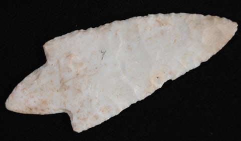 4 3/16" Adena Found in Illinois near Spiral Mounds Ex: Walt McIntyre Collection.