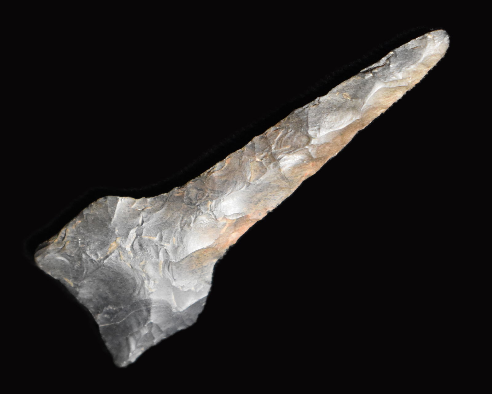 2 1/2" Finely Made Excello Chert Plainview Drill w/ Keele COA (1 of 10)