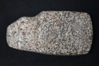 3 1/2" Granite Axe 3/4 Groove Found in Lewis Co. Missouri by Terry Lay.