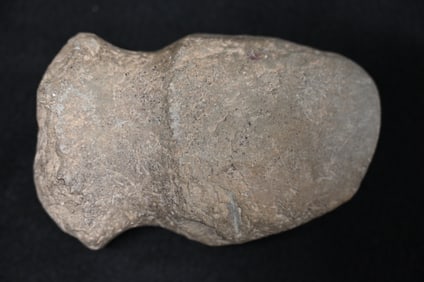 4 1/2" Granite Axe Full Groove Found in Lewis Co. Missouri by Terry Lay.