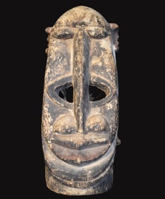 19th Century Dogon Tribal African Mask from the Ivory Coast