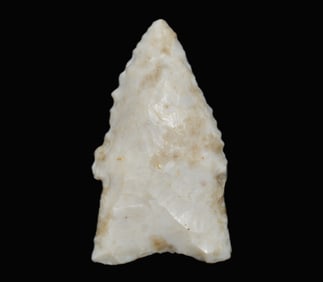 Nicely Made 1 1/2" Holland Arrowhead found in Vermillion County, Illinois