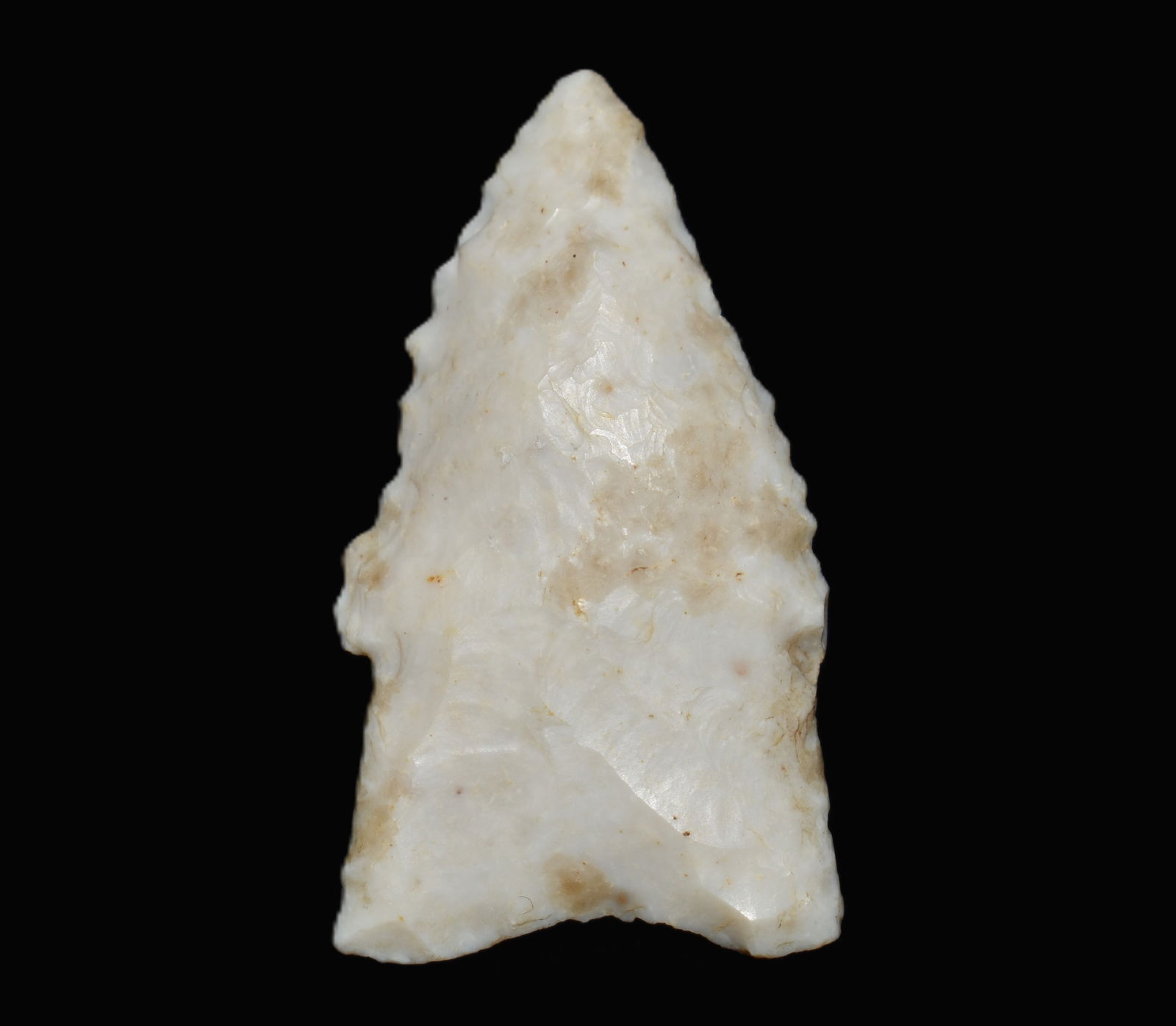 Nicely Made 1 1/2" Holland Arrowhead found in Vermillion County, Illinois (1 of 7)