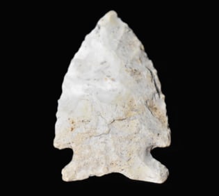 1 1/2" Neuberger Arrowhead found in Vermillion County, Illinois
