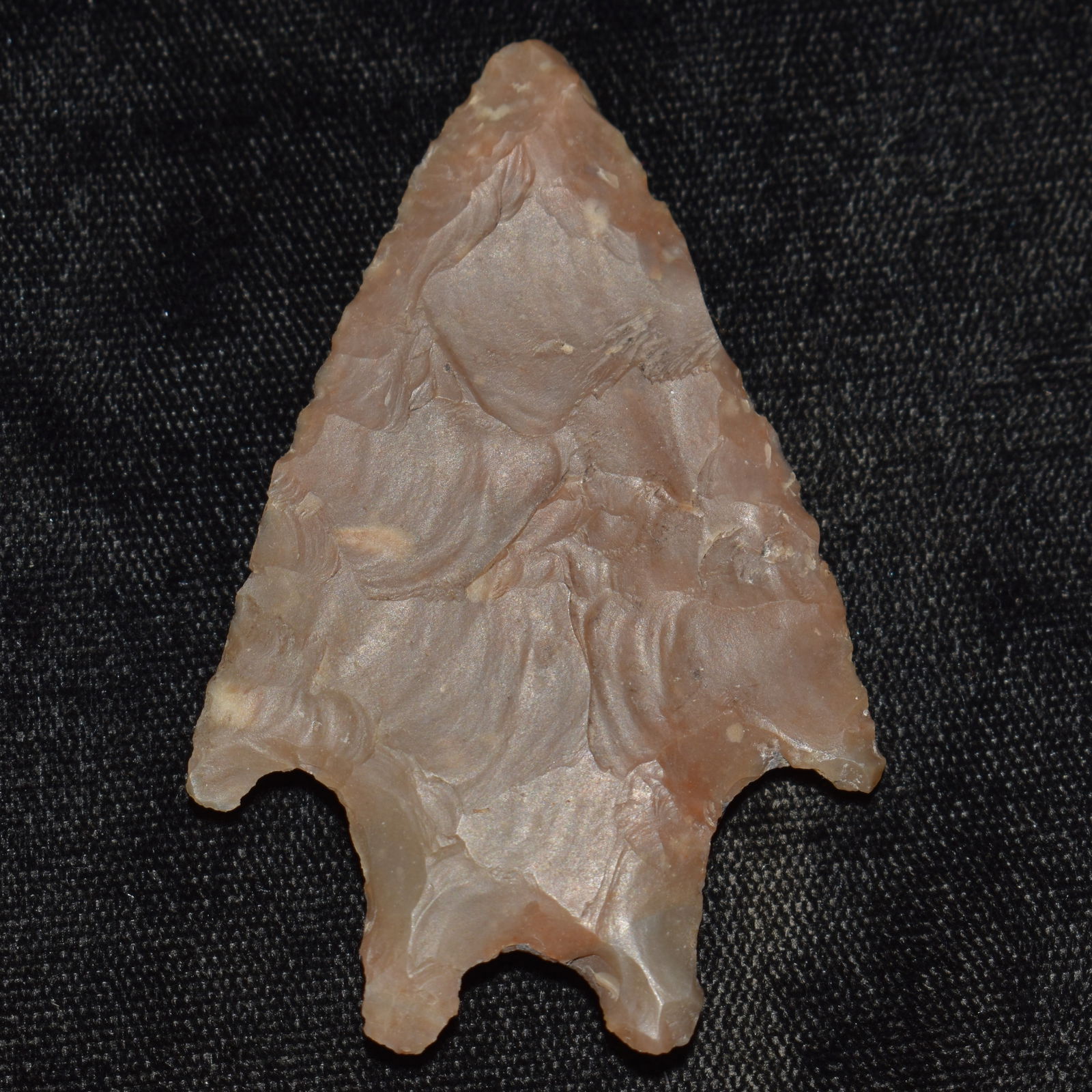 2 1/2" Basal Double Tang Arrowhead found in Central Texas (1 of 9)
