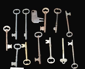 Collection of Old Skeleton Keys