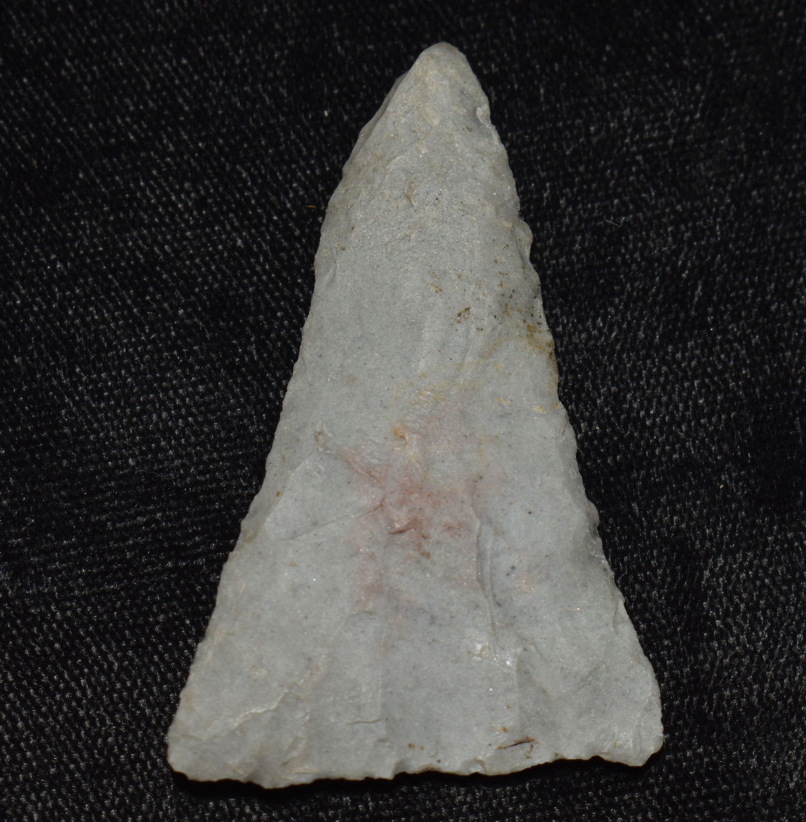 2 1/16" Bayport Flint Swan Creek Arrowhead found North of Detroit Michigan (1 of 7)