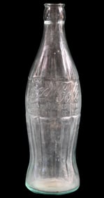 Giant 20" Coca Cola Glass Bottle Dec. 25 1923 PAT'D