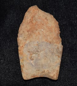 1 3/4" Unfluted Clovis found in Pulaski County, Missouri