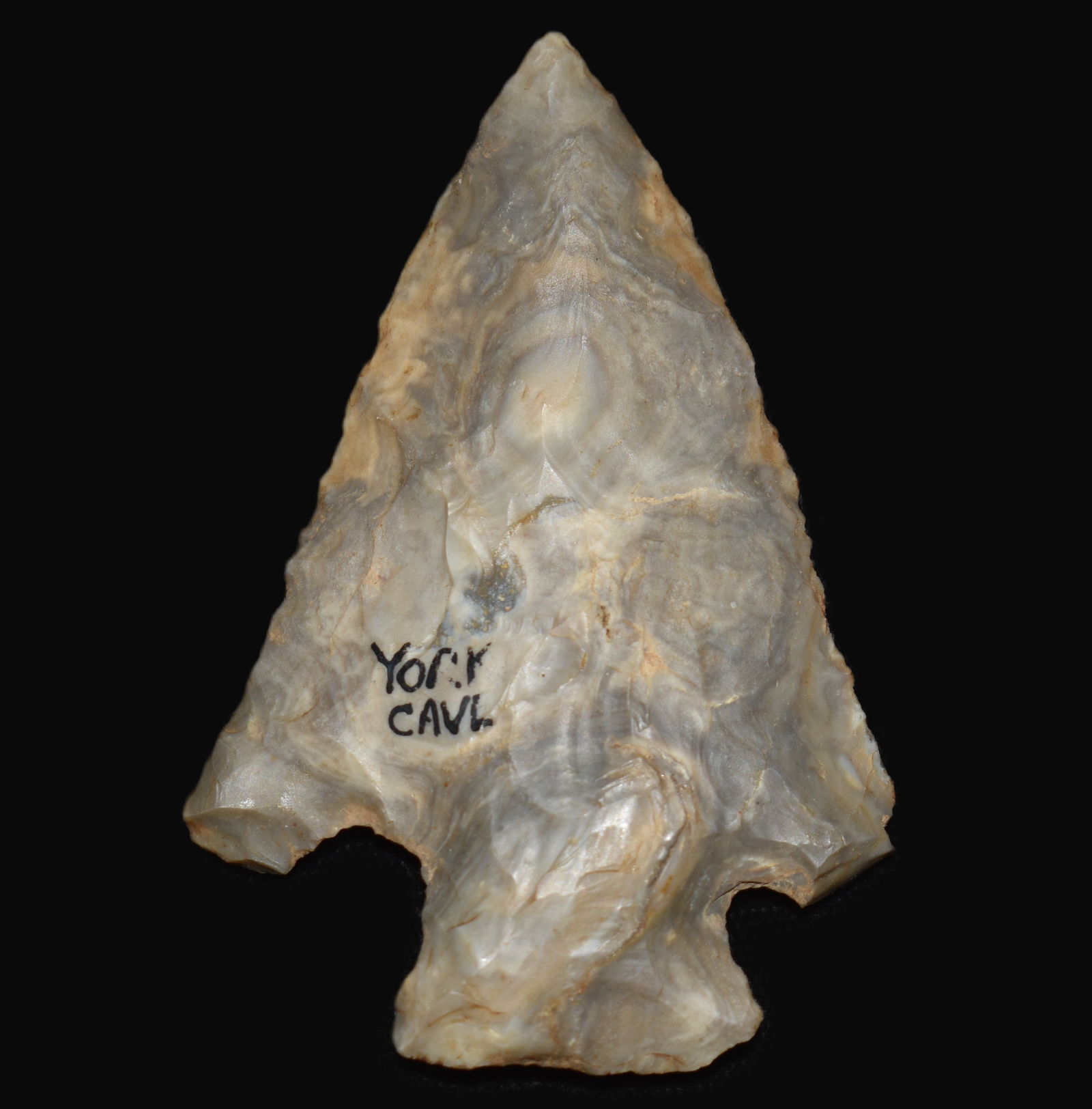 2 5/8" Mozarkite Etley w/ Bullseye found in Pulaski County, Missouri (1 of 9)