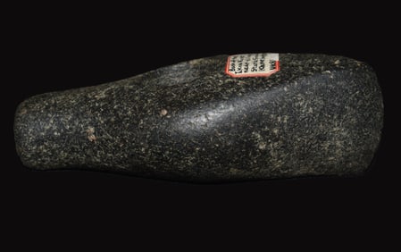 5" Outstanding Stone Age Neolithic Fatyanovo Culture Battle-Axe Porphyry