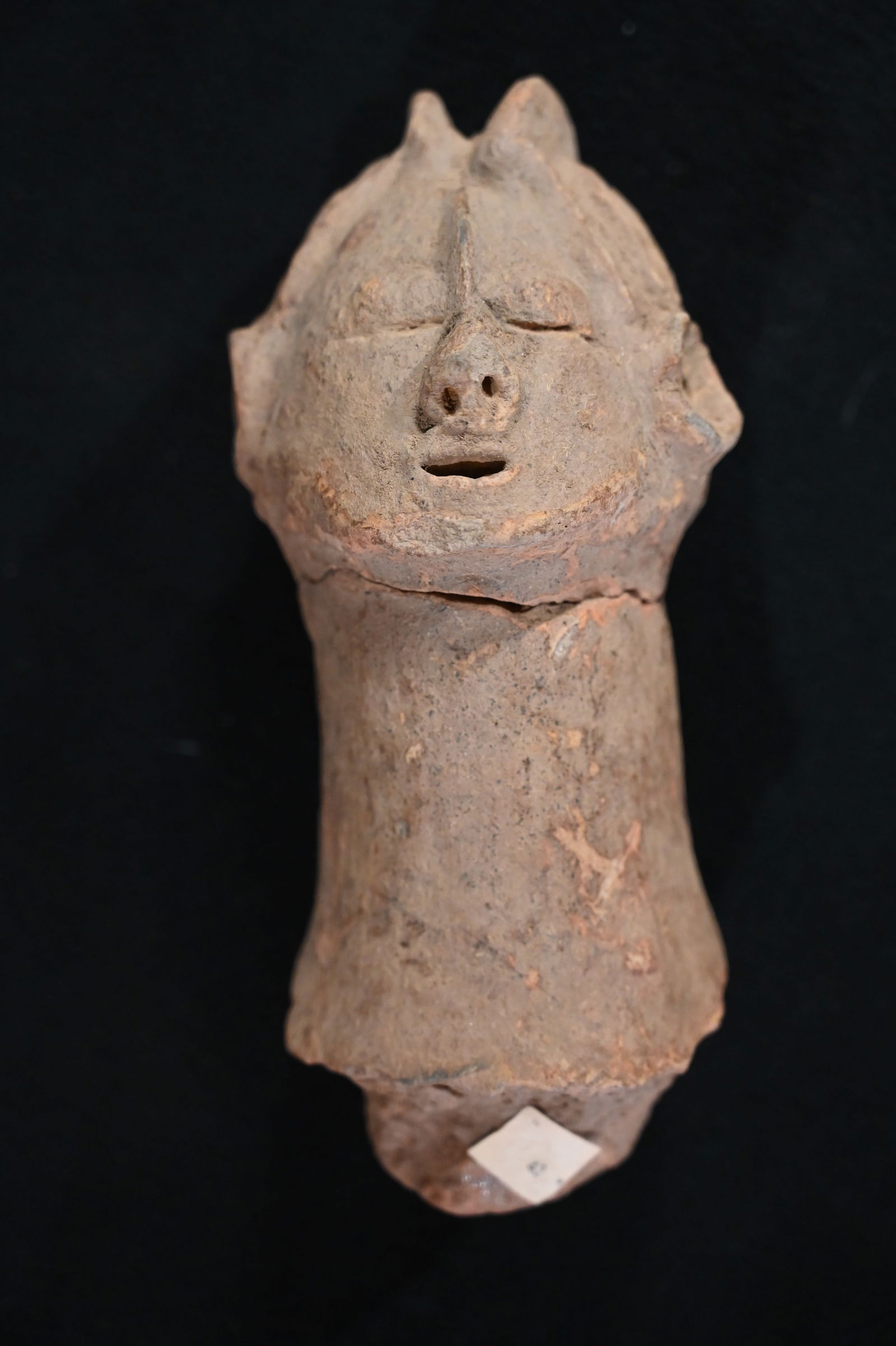 1000 to 1500 CE Ancient African Bura Asinda Terracotta Grave Marker found in Niger or Burkina Faso (1 of 6)