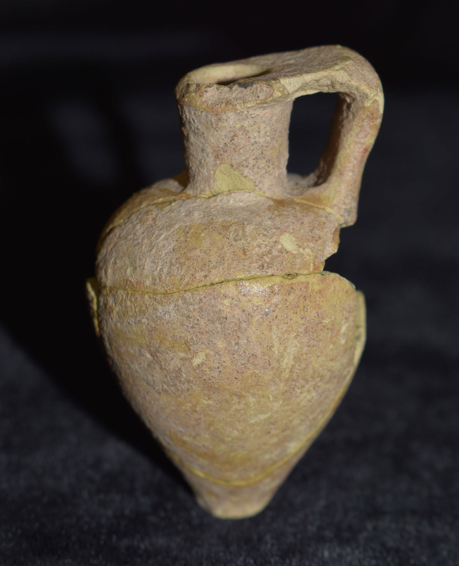 2 1/2" Ancient Miniature Egyptian Pottery Vessel (1 of 7)