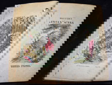 1853 Indian Wars of the United States, From the Discovery to the Present Time by William Moore
