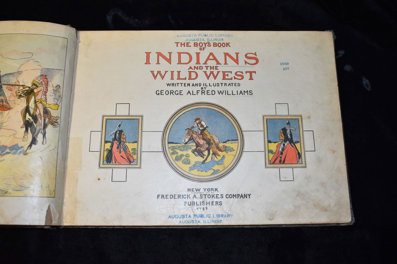 1911 The Boy's Book of Indians and the Wild West by George Williams (1 of 10)