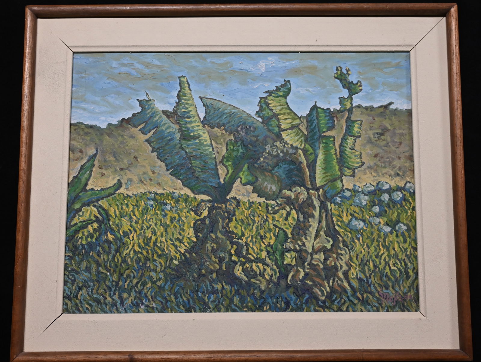 "Platanos En El Rio" Painting by Ernesto Mejia Caceres (1 of 7)