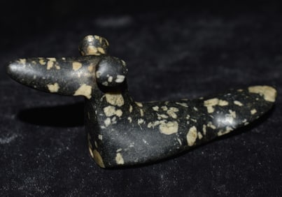 3 1/2" Outstanding Porphyry Birdstone made by Bill Howland circa 1970's