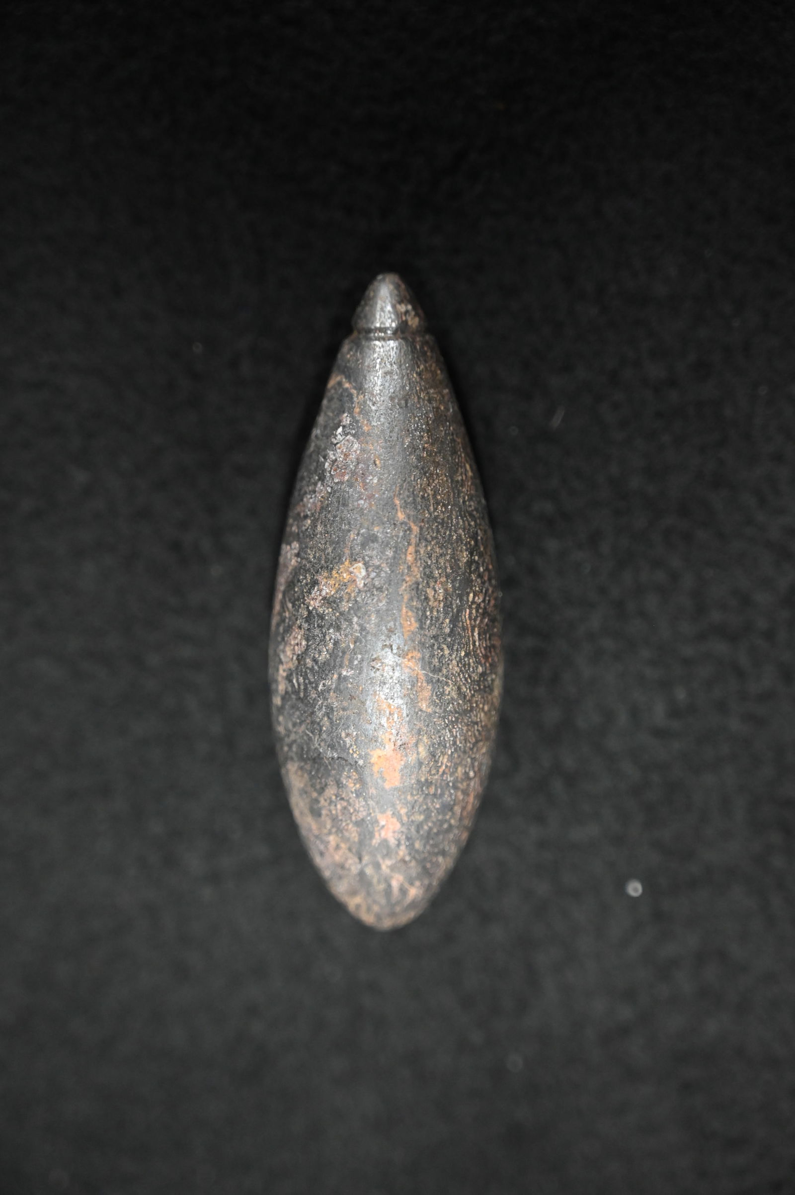 2 5/8" Hematite Plummet Modern Made. (1 of 4)