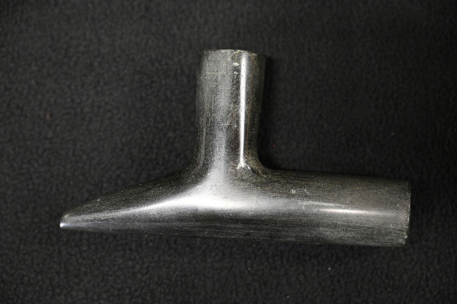 Plains Steatite Lakota 5 1/2" Pipe Modern Made. (1 of 6)