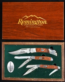 Remington Sportsman Series 2007 Limited Edition 3 Knife Set.