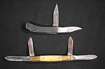 Morman Camillus Knife and R. Oorman well-made Pocket Knives.