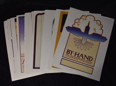 19 Posters from The David Lance Goines Poster Book 1979