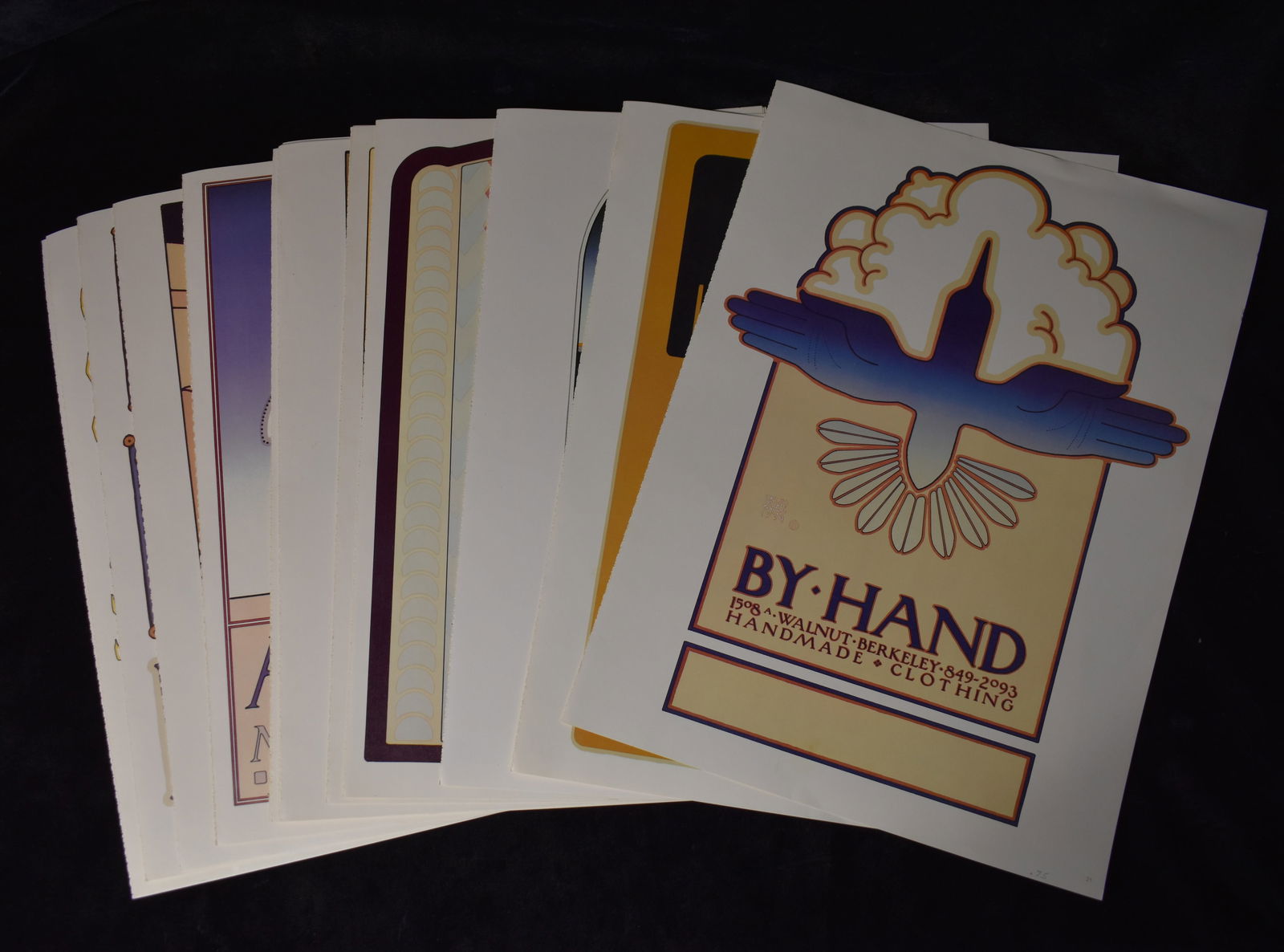 19 Posters from The David Lance Goines Poster Book 1979 (1 of 20)