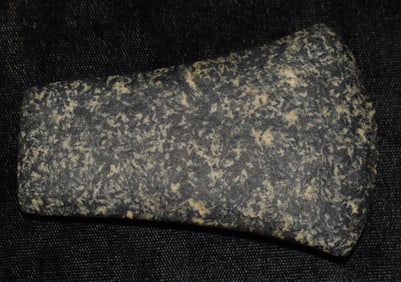 3 3/8" Speckled Granite Flare Bit Celt - Modern Made