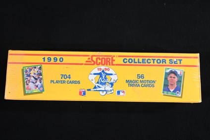 1990 Score Baseball Cards Collector Set "Sealed".