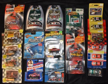 21 Vintage 1:64 Scale Diecast Cars - Nascar 1991 to Early 2000's
